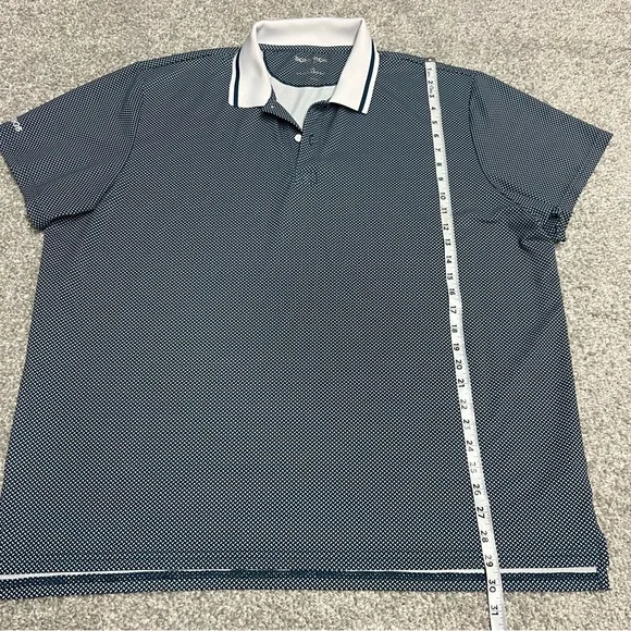Bonobos Golf Polo Shirt Mens 2XL XXL Geometric Stretch Standard Fit Performance - Picture 2 of 8